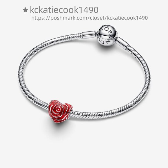 Pandora Rose Heart Charm - Picture 3 of 6